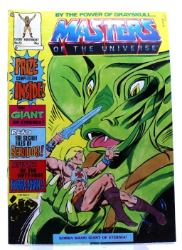 By the power of Grayskull...Masters of the Universe Comic Magazin No. 23: KOBRA KHAN - Giant of Eternia!